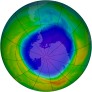 Antarctic Ozone 2010-10-12